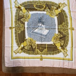 Hermes silk scarf, Pave Du Roy